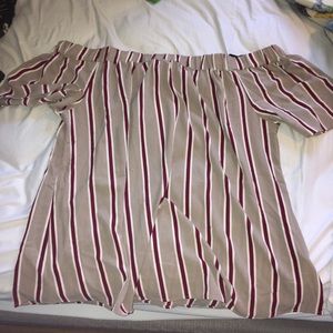 Off the shoulder top